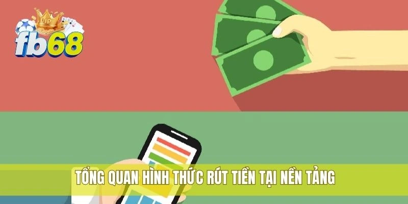 Rút tiền FB68 uy tín bằng tài khoản ngân hàng Việt Nam 1 Tổng quan hình thức rút tiền tại nền tảng